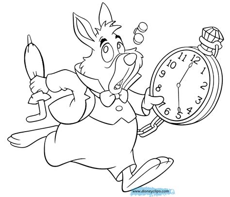 White Rabbit Alice In Wonderland Drawing at GetDrawings | Free download