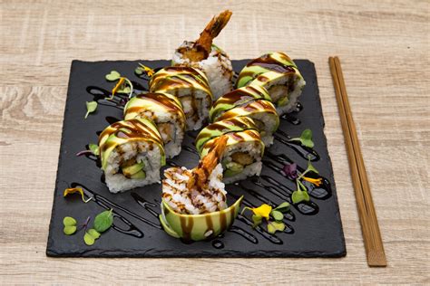 Total 83+ imagen dragon roll sushi roll - Viaterra.mx