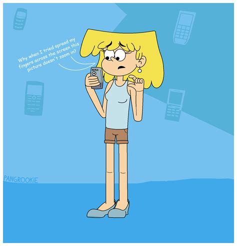 Lori Loud and the old phone by PanGrookie on DeviantArt