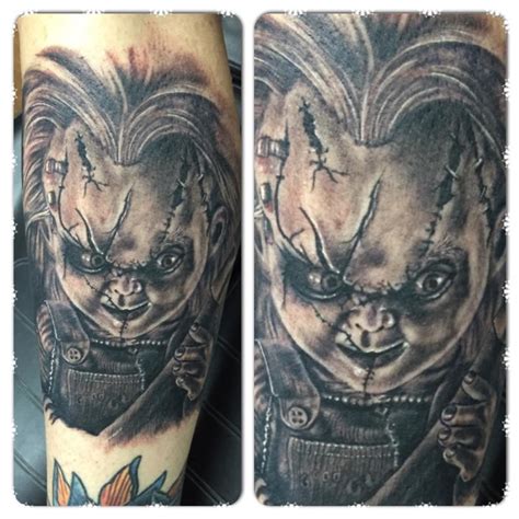 Chucky Doll by Chad Miskimon: TattooNOW