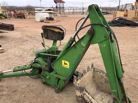 John Deere 3 Point Backhoe - Smith Sales Co. Auctioneers