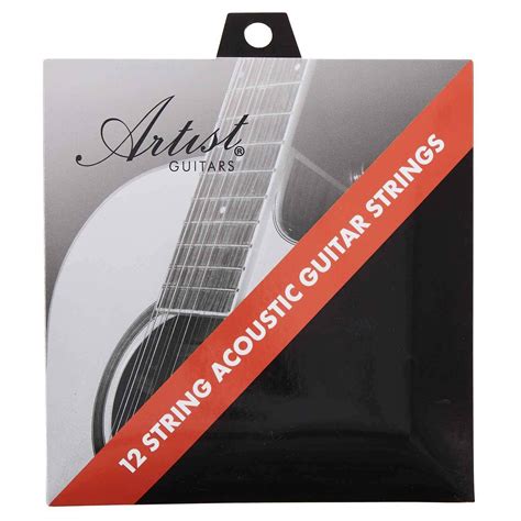 Artist ACST104712 10-47 12 String Acoustic Guitar Strings BronzeACST104712