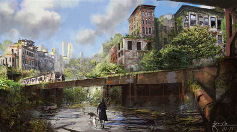 Giovani's Concept Art & Illustration | Post apocalyptic city, Apocalypse world, Post apocalyptic art