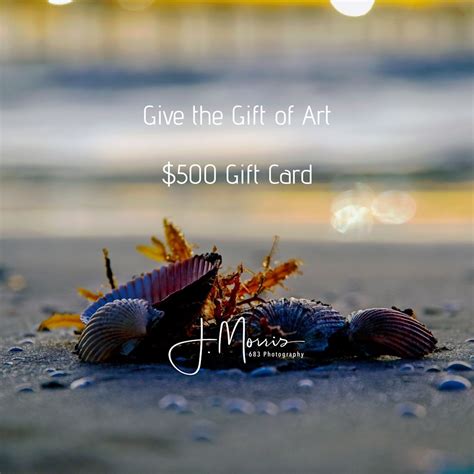 $500 Gift Card | J. Morris 683 Photography