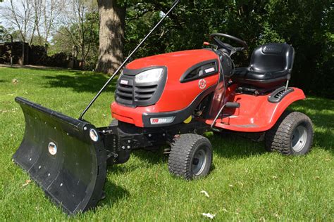 Garden Tractor Snow Plow Attachment | Fasci Garden