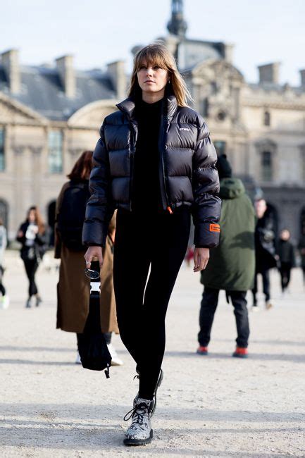 paris street style winter puffer coat | Parisian winter style, Paris winter, Winter fashion