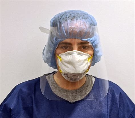 Engineers, nurses design low-cost face shield PPE for health care