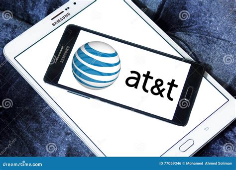 At&T Mobile Operator Logo Editorial Photo - Image of logo, mobile: 77059346