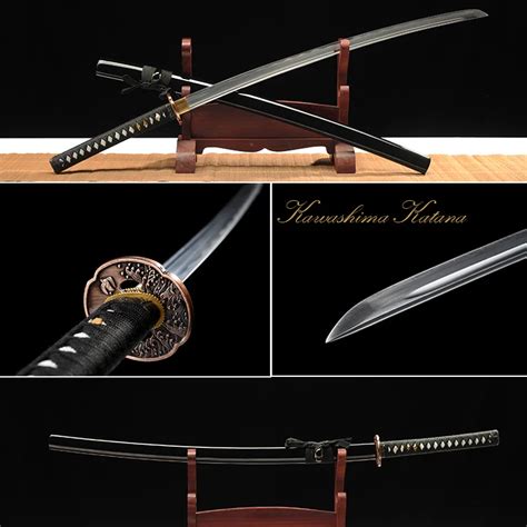 Handmade 1060 High Carbon Steel Real Japanese Ninja Samurai Sword ...