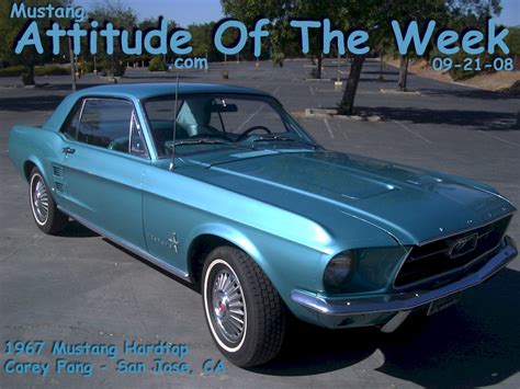 1967 Ford mustang original colors