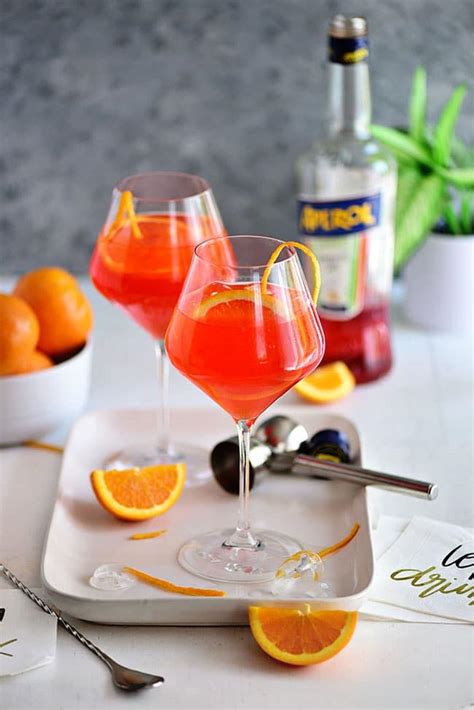 Aperol Spritz Cocktail - TidyMom®