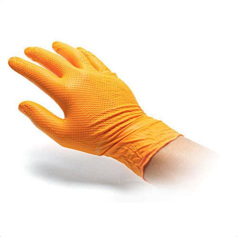 Orange Medical Hand Gloves at Best Price in Faridabad | S.g. Enterprises