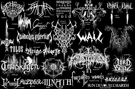 May the devil take us...: Black Metal Logos [Part III]