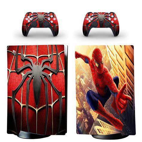 Spider-Man Skin Sticker Decal For PS5 Digital Edition Design 2 - ConsoleSkins.co