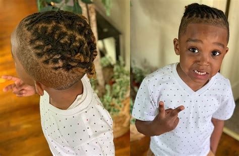 20 Cute and Unique Hairstyles for Black Baby Boys