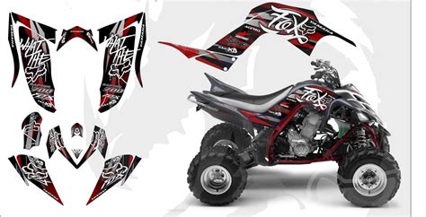 Yamaha Raptor 700R Graphics d24 – Krazygraphics.com