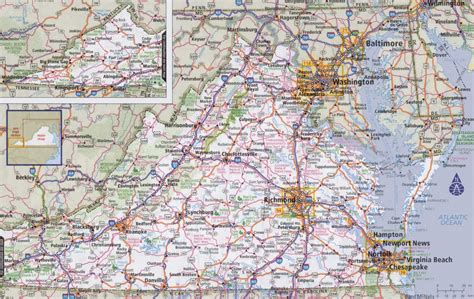 Large Printable Us Road Map - Printable US Maps