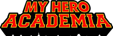 My Hero Academia Logo PNG Image - PNG Mart