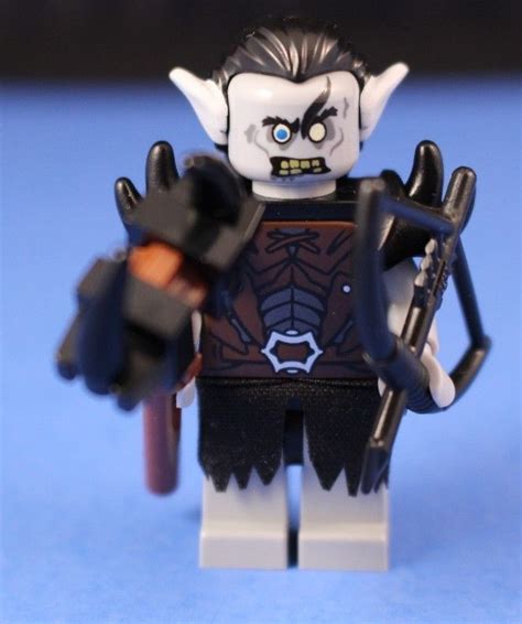 LEGO® THE HOBBIT™ BOLG / PALE ORC Custom Minifigure + Black Spiked armor &… | SG MiniFigures