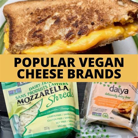 Popular Vegan Cheese Brands That Make Delicious Cheese Alternatives