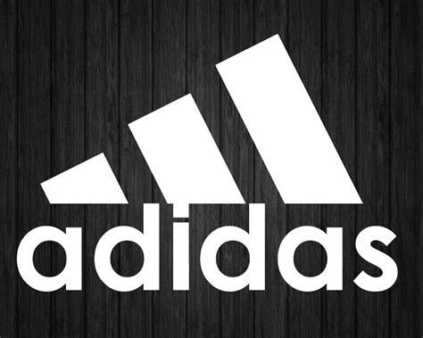 Adidas Logo Decals Sticker Car Auto Window Door Bumper Decal | Etsy