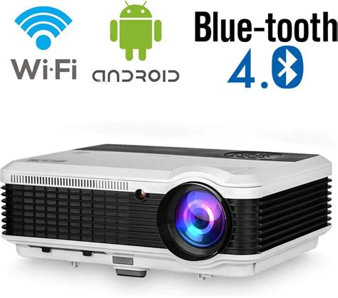 Bluetooth Projector Wifi Wireless Smart LCD Android: Amazon.co.uk: Electronics