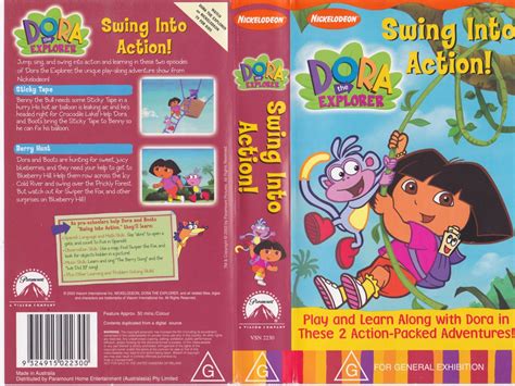 DORA THE EXPLORER SWING INTO ACTION ~VHS PAL VIDEO~ A ~RARE FIND | eBay