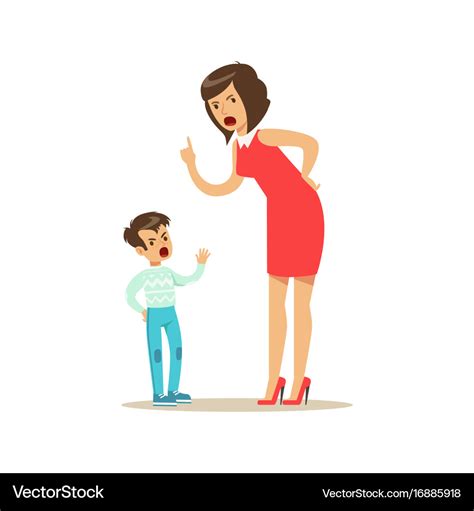 Yelling Mom Clipart