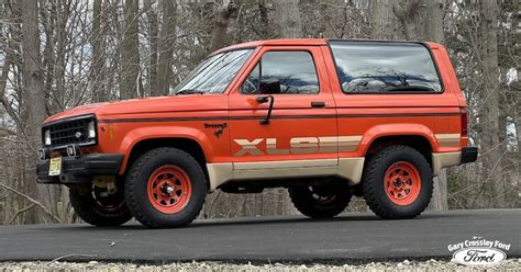 Rarely-Seen 1984 Ford Bronco II XLS Is the Sporty Version of the Maligned Model