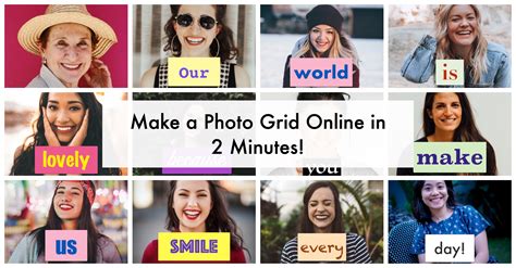 Free Online Photo Grid Maker - PicMyna.com