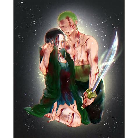 [18+] One Piece Zoro X Robin Fanart - Anime WP List