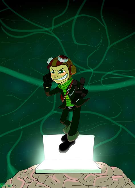 A rad Raz (Psychonauts fanart) by Stellyf-c on DeviantArt