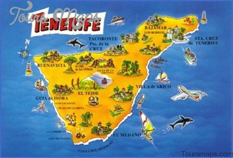 Know Where To Go The Beach Resorts In Tenerife - Tenerife Holiday Guide - ToursMaps.com