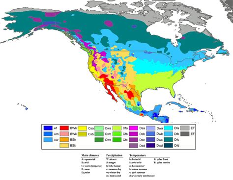 Climate Zones of North America | Climate and Soil Composition