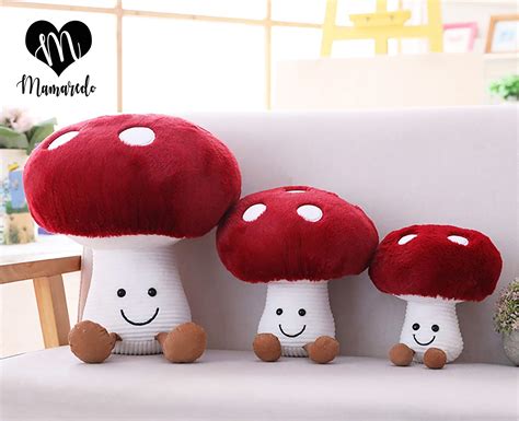 Mushroom Plush Cute Mushroom Plush Toy Soft Mushroom | Etsy