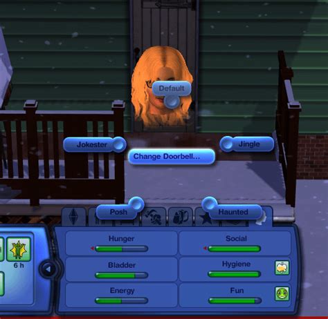 TIL you can change your doorbell : r/thesims