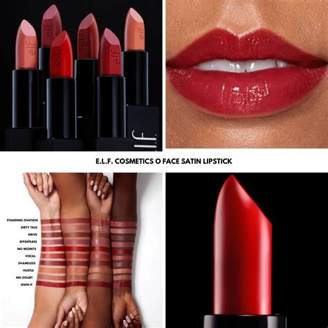 e.l.f. Cosmetics O Face Satin Lipstick - BeautyVelle | Makeup News