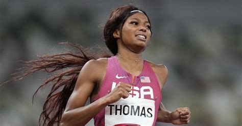 Gabrielle Thomas knows quest for Olympics gold will be tough - Los Angeles Times