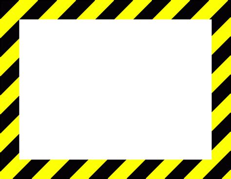 Caution Tape Border Clipart | Free download on ClipArtMag