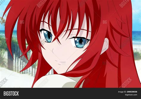 Cute Anime Girl Blue Image & Photo (Free Trial) | Bigstock