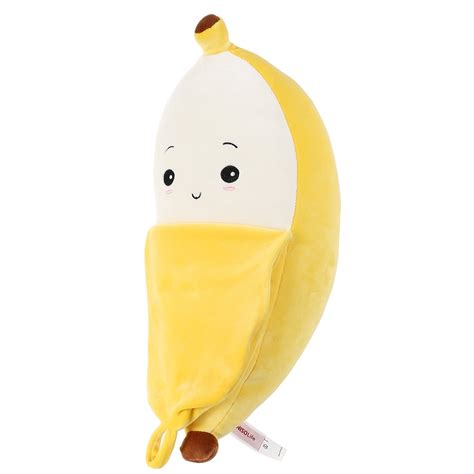 MINISO Plush Toy, Cute Stuffed Doll Gift for Kids Girls Fruit Character 17.7" - Banana - Walmart.com