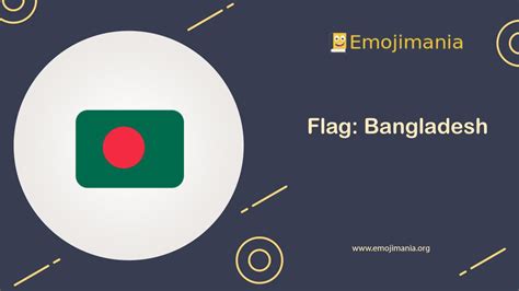 🇧🇩 Meaning | Flag: Bangladesh Emoji | Copy and Paste