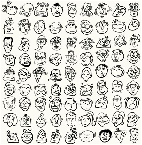 Day 18 - Doodling Heads of All Shapes and Sizes - IQ Doodle School