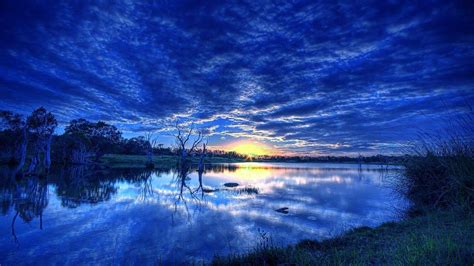 Blue Sunrise Wallpapers - Wallpaper Cave