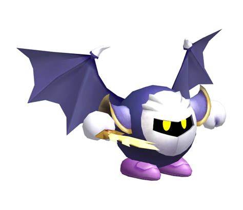 GameCube - Kirby Air Ride - Meta Knight - The Models Resource