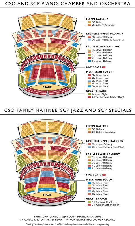 Orchestra Seating Chart Template