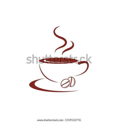 Coffee Cup Logo Template Vector Icon Stock Vector (Royalty Free) 1559532776 | Shutterstock