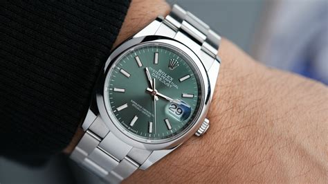 Rolex Datejust 36 Mint Green Dial 126200 - Ticking Way