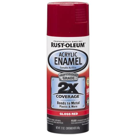 Rust-Oleum Gloss Red Acrylic Enamel Spray Paint