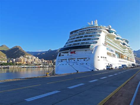 Cruise Port on the Island of Tenerife (Canary Islands)